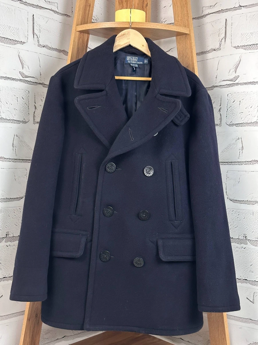 Polo Ralph Lauren Wool Outer Shell Coats, Jackets & Vests Pea Coat