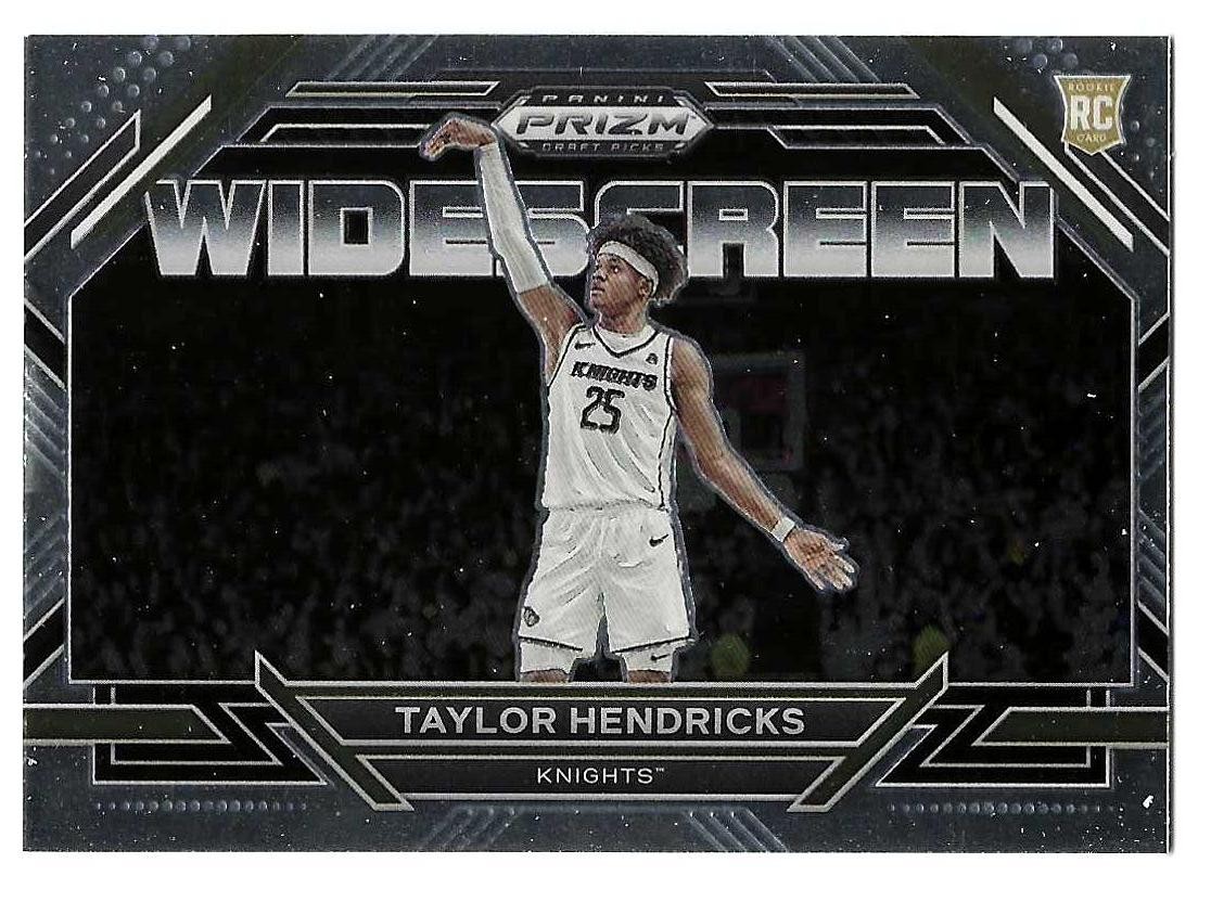 2023 Taylor Hendricks Panini Prizm Draft Picks Widescreen Rookie Utah Jazz