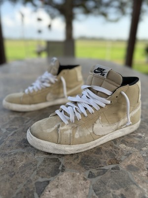 Mens Primo Distressed 2009 Nike SB Blazer Lost Dharma Initiative Shoes Size 8  