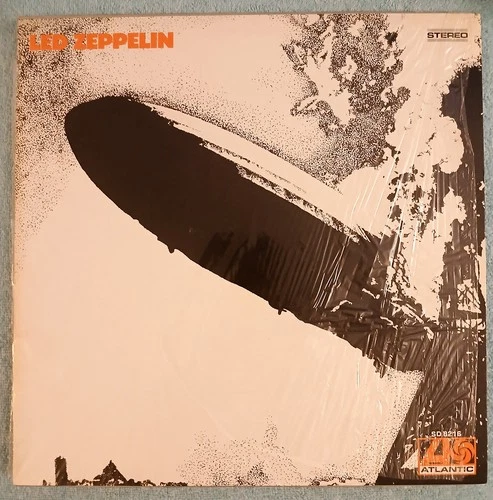 1969 Led Zeppelin - Led Zeppelin - Atlantic SD 8216 1st LP Blues Rock 12" LP NM-