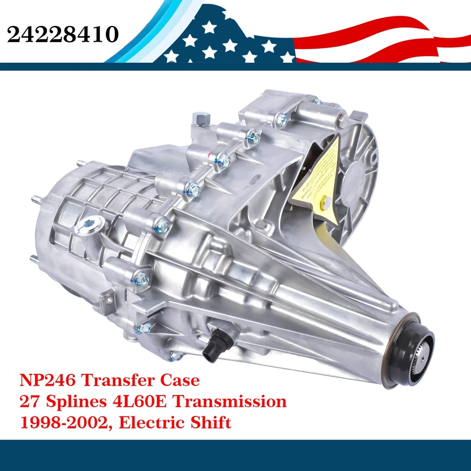 4L60E 27 Splines Transfer Case for GMC K1500 Suburban Yukon Chevy Tahoe 1998-02 - Image 4 of 4