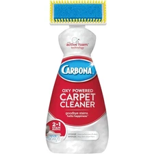 Carpet Cleaner with Brush | Oxy-Powered Foam for Spot Stain Removal | 13.5 Fl Oz