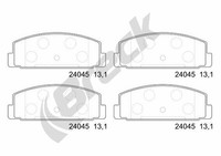 Breck Bremsbelagsatz, Scheibenbremse 24045 00 704 00 FüR Mazda