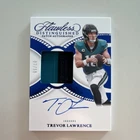 2025 Panini Flawless Trevor Lawrence Jaguars Distinguished Patch Auto /10
