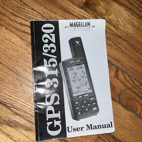 MAGELLAN GPS 315 Waterproof Portable GPS Fishing Hunting Hiking Camping-Vintage - Picture 5 of 5