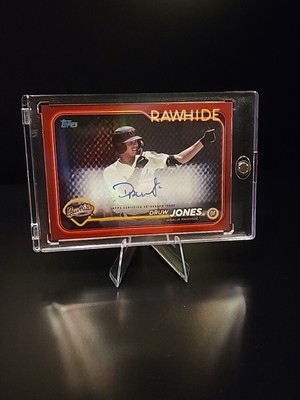 2024 Topps Pro Debut - Chrome Druw Jones #PDC-163 (RC) Red Auto /10