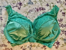 Rhonda Shear Teal Colored, Pin-Up Bra w/ Removable Pads New In Package 2XL