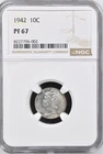 1942-P Mercury Dime — photo from another recent sale
