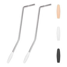 2Pcs 5mm Thread Tremolo Arm Bridge Tremolo Bar Metal Lever For Electric Guitar