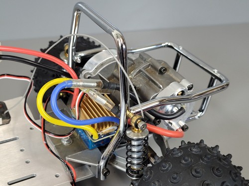 Aluminum Rear One piece Guard Mount Style Tamiya 1/10 Sand Scorcher Buggy Champ - Picture 10 of 10