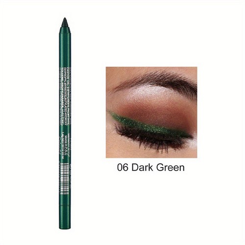 Penna Ombretto Multifunzione Monocolore Eyeliner Pearl Glitter Eyeliner Gel - Foto 37 di 66