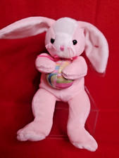 TY Beanie Baby MWMT - EGGERTON the Pink Bunny
