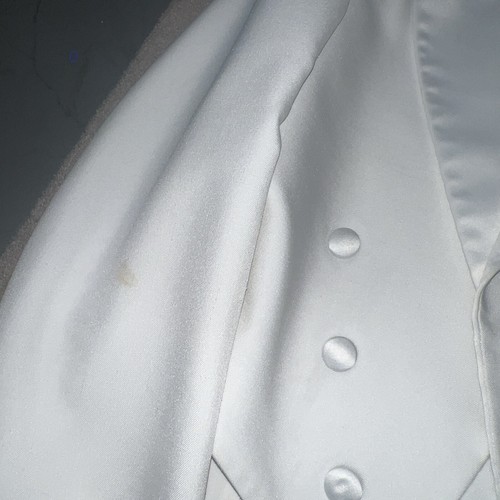 After Six Formal White Tuxedo Suit Coat Tails Tailcoat Mens 38 R - Picture 6 of 12