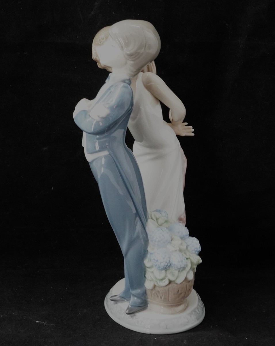 Lladro リヤドロ 5555 「すてきよ」 Let's make up 箱付 Lladro