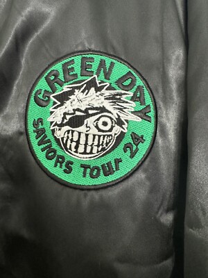 New - XXL - Official 2024 Green Day Saviors Tour Exclusive Bomber