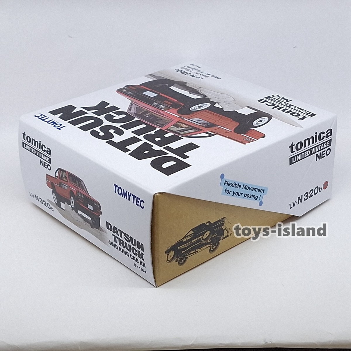 Tomica Limited Vintage NEO LV-N320b DATSUN TRUCK 4WD King