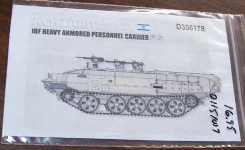 ACHZARIT EARLY CRUEL LADY ECHELON D356178 PT.2 MARKINGS 1/35