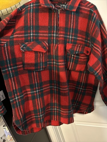 Vtg Mountaineer 60/70s Tartar Wool 3/4 Jacket/flannel plaid Men’s Xl - Picture 2 of 16