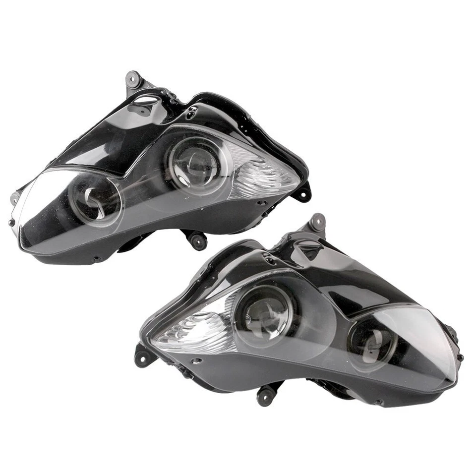 Conjunto de faros delanteros para Kawasaki Ninja ZX14R ZZR1400 2012-2017 Foto 4 de 4