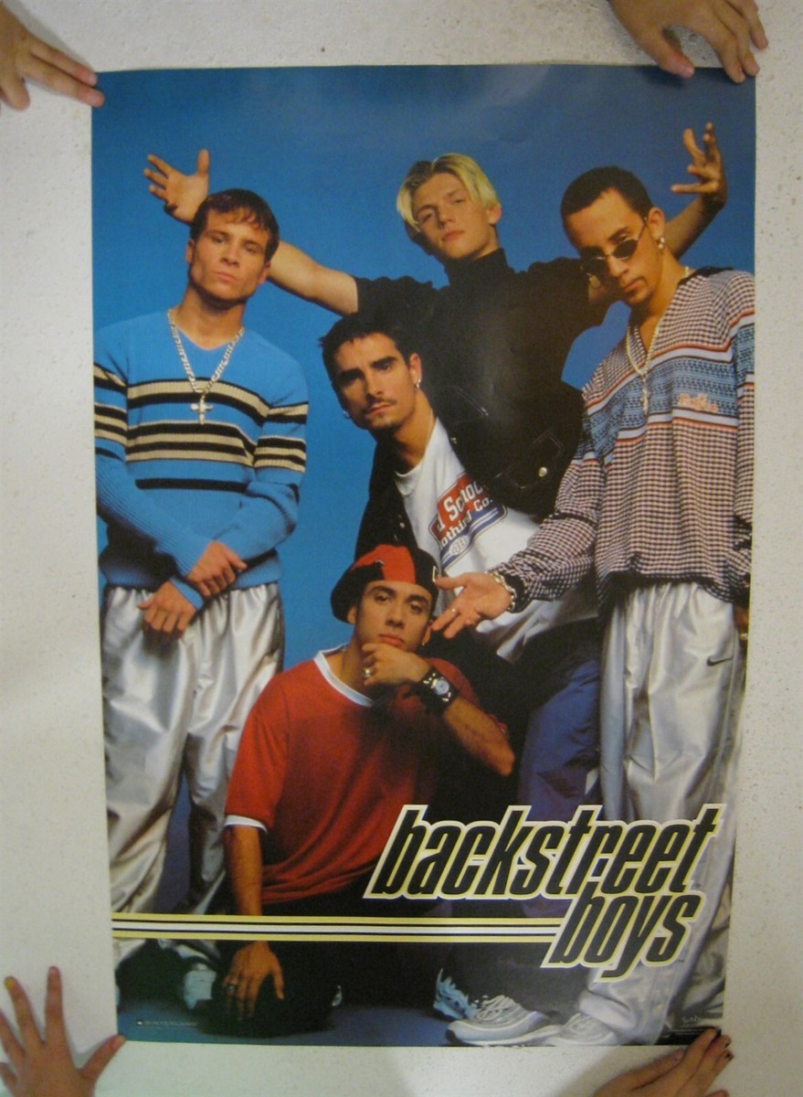 The Backstreet Boys Poster Band Shot Early Back Street | eBay