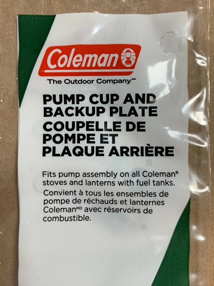 Taza bomba Coleman y placa de respaldo; 3000005094 Foto 2 de 4