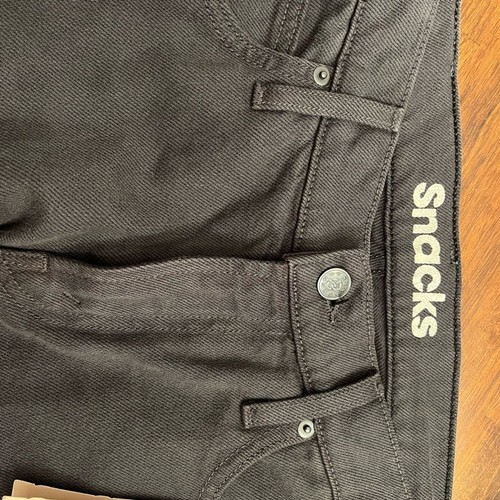 Mother Snacks The Down Low Sweet Tooth Skimp Jeans in Faded Black Size 28 - Picture 6 of 6