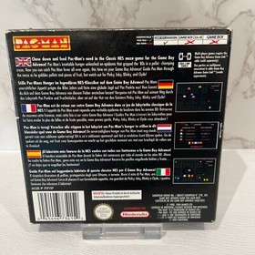 Pac-Man NES Classics (Gameboy Advance 2004) PAL Complete in Box + Protect Case