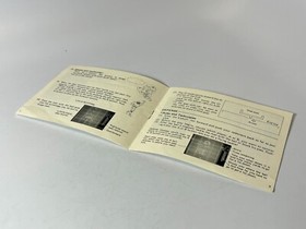 10-Yard Fight Nintendo Entertainment System NES *MANUAL ONLY*