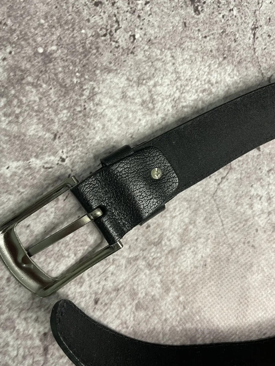 Diesel Vintage Black Leather Belt | eBay