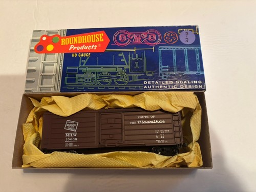 Coche de caja Roundhouse escala HO 40’ 1024 Hiawatha con Kadees construido nuevo en caja | Zustand: Used