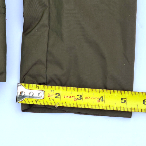 Cole Haan Trench Coat & Purse Set Size M Packable Hood Olive Green Rain Wind - Picture 17 of 22
