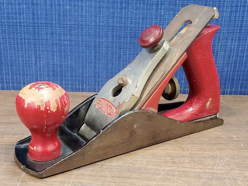 Fulton Woodworking Hand Plane - 9.5" - Red