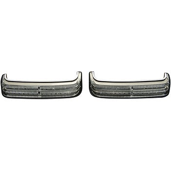 Custom Dynamics Chrome Smoke LED Sequential Low-Profile BAGZ Saddlebag Lights - Picture 1 of 1