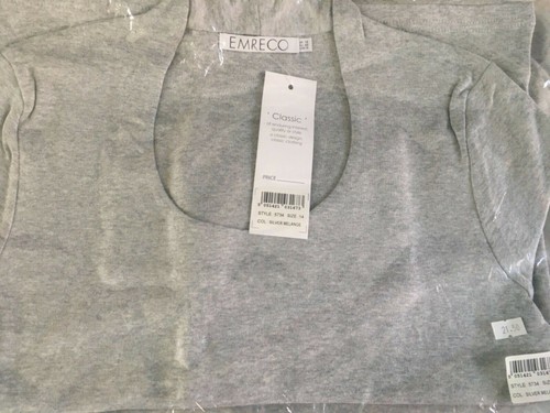 Emreco Ladies Scoop Neck 3Qtr Sleeve Top - Style 5734 - BNWT - Picture 11 of 12