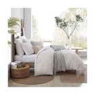 Peri Home Folky Floral Jacquard 3-Piece Duvet Cover and Sham Set All Season B.