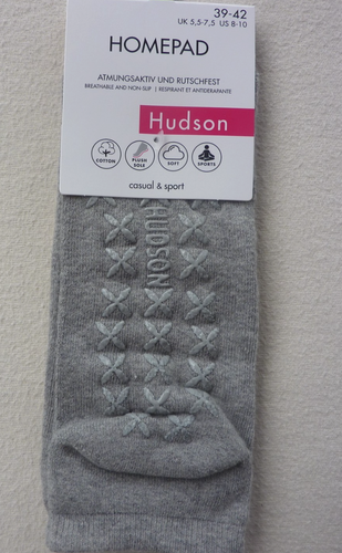HUDSON Damen Socken HOMEPAD Stoppersocken Plüschsohle atmungsaktiv Komfortbund - Bild 8 von 11
