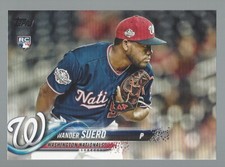 Wander Suero 2018 Topps Update RC CARD# US-249