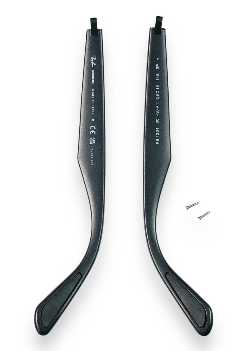 Ray Ban RB4264 601SA1 Chromance Black Matte Replacement Temples