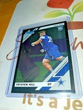 2019 DONRUSS TRYSTEN HILL PRESS PROOF BLACK 6/10 ROOKIE DALLAS  COWBOYS MINT