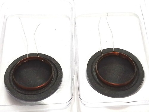 2 x Quad Concourse Q8 Generic Silk Dome Replacement Tweeter Speaker Coil Foils - Picture 2 of 3