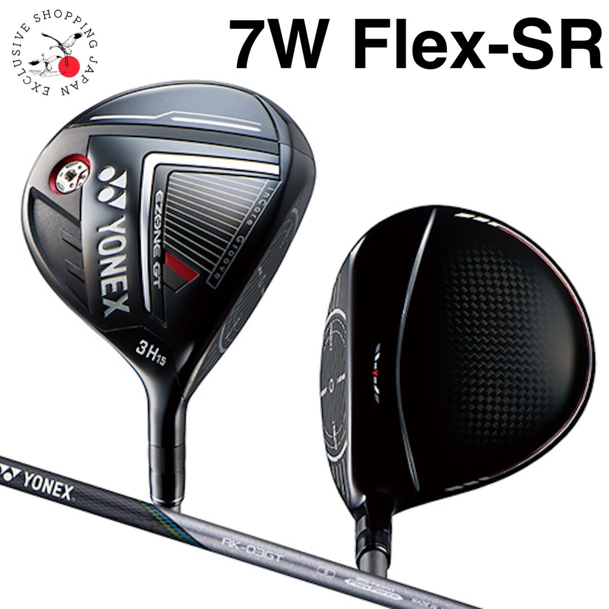 Yonex Ezone 14.5° 3 Wood Regular Graphite Shaft Yonex Grip Yonex Ezone 14.5° 3 Wood Regular Graphite Shaft Yonex Grip