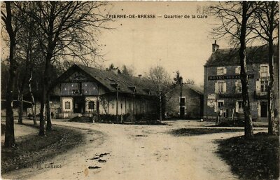 CPA PIERRE-de-BRESSE - Bahnhofsviertel (437736)