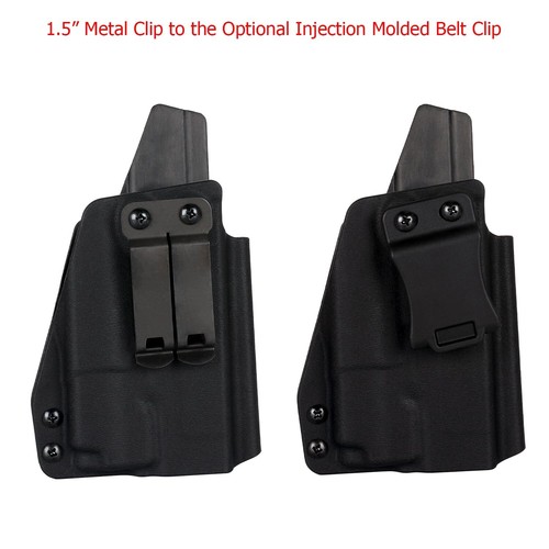 Right Hand IWB Holster for Taurus PT111/140/G2/G2C/G3C PL-Mini 2 Valkyrie Light - Picture 4 of 8
