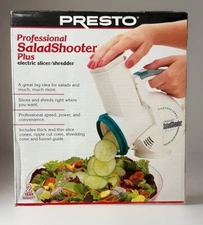 Presto Professional Salad Shooter Plus 02972 Slicer Shredder - Vintage New!