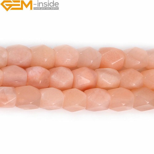 Cuentas poligonales de piedras preciosas naturales Freeform para hacer joyas 15" 8X11 mm enteras - Imagen 21 de 98