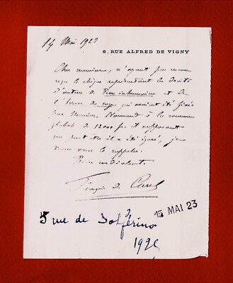 ES72-L.A.S-FRANÇOIS DE CUREL-DRAMATIKER-SCHRIFTSTELLER-[RENÉ BASCHET]-1923