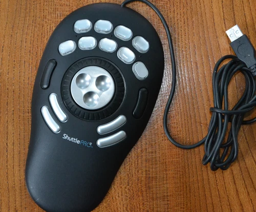 Contour Design Shuttle Pro V2 Multimedia Control ~ Photo Video Editing Jog Dial