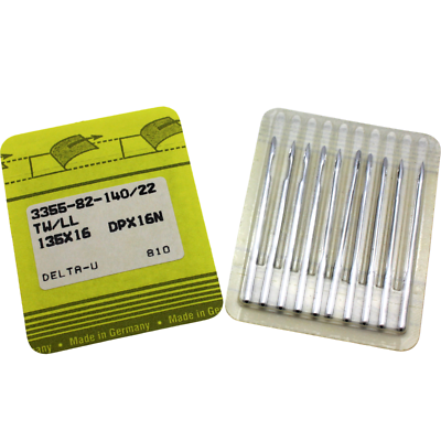 20 Singer Needles 135X16 DPX16 Size 22 LL-Point Leather 20 Singer Needles 135X16 DPX16 Size 22 LL-Point Leather