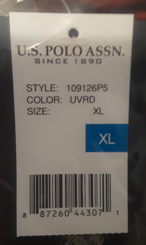 U.S. POLO ASSN. Signature Vest w/ PU Yoke XL University Red 10-9126-P5 - Picture 8 of 8