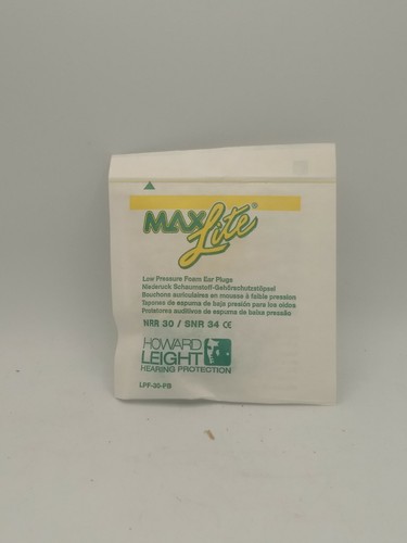 Howard Leight Low Pressure Foam Ear Plugs 100 pair corded LPF-30-PB - Picture 2 of 2